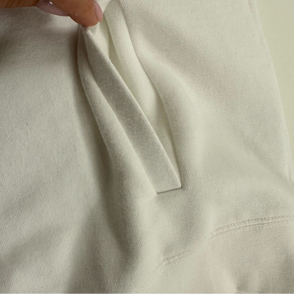 Coach X Jean Michel Basquiat Hoodie Women’s XS White Embroidery Pockets - Picture 10 of 12